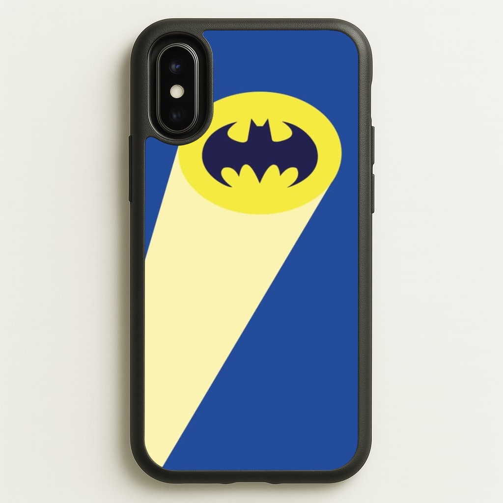 Bat Signal - Batman Phone Case for iPhone X / XS