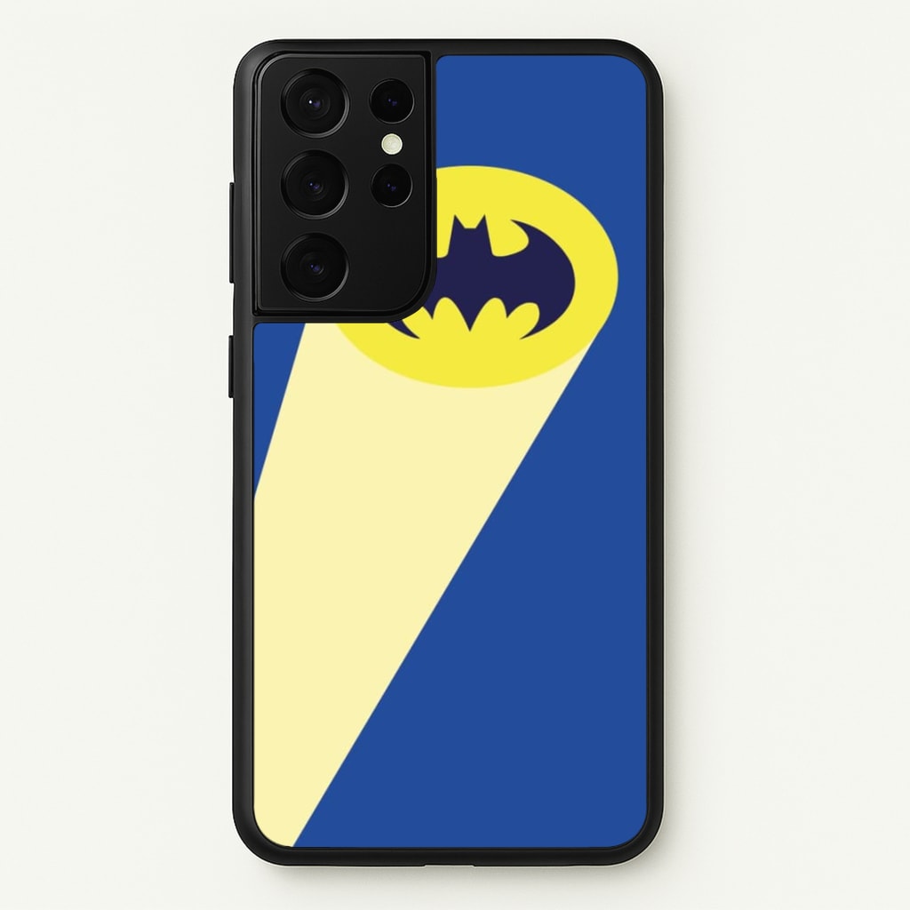 Bat Signal - Batman Phone Case for Galaxy S21 Ultra