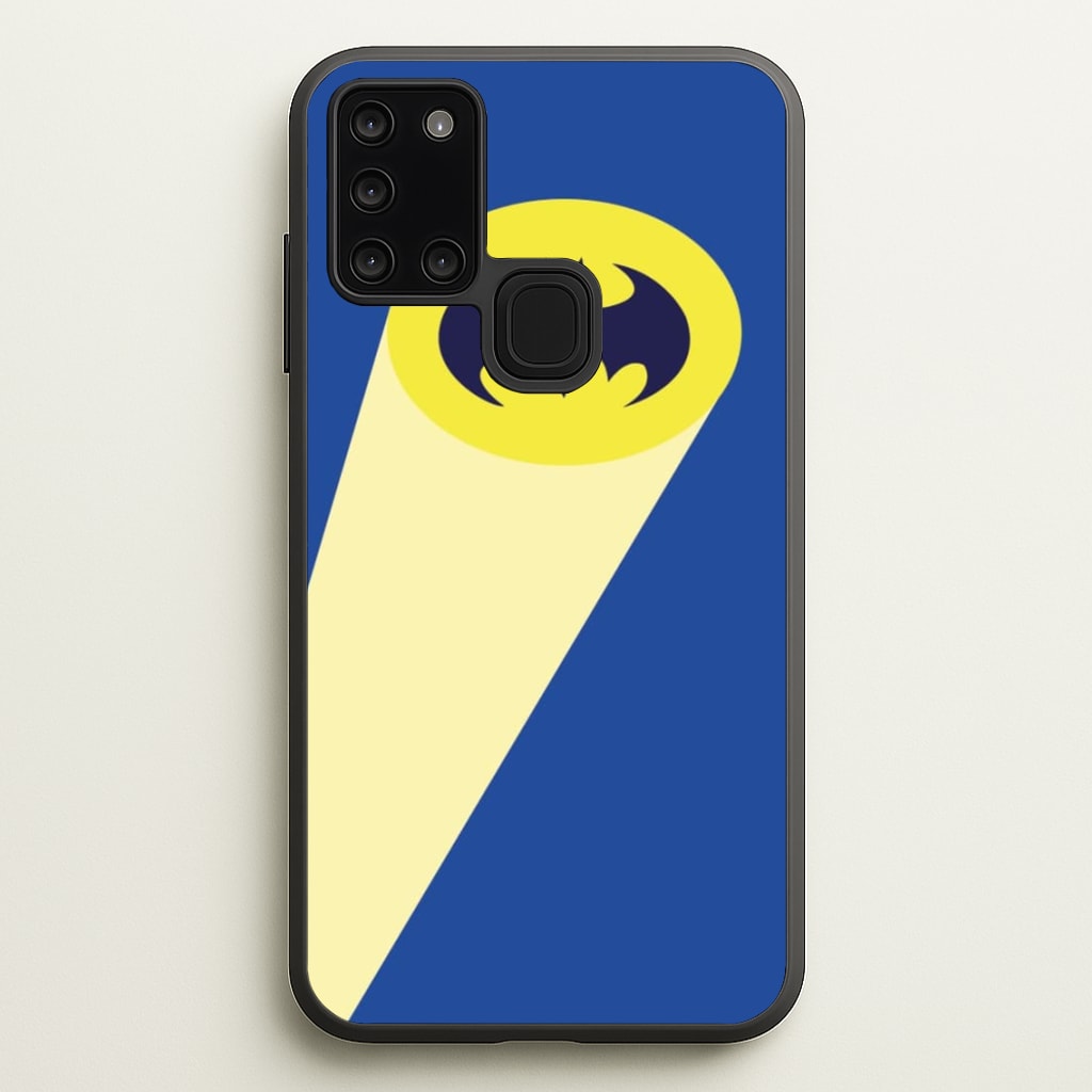 Bat Signal - Batman Phone Case for Galaxy A21s
