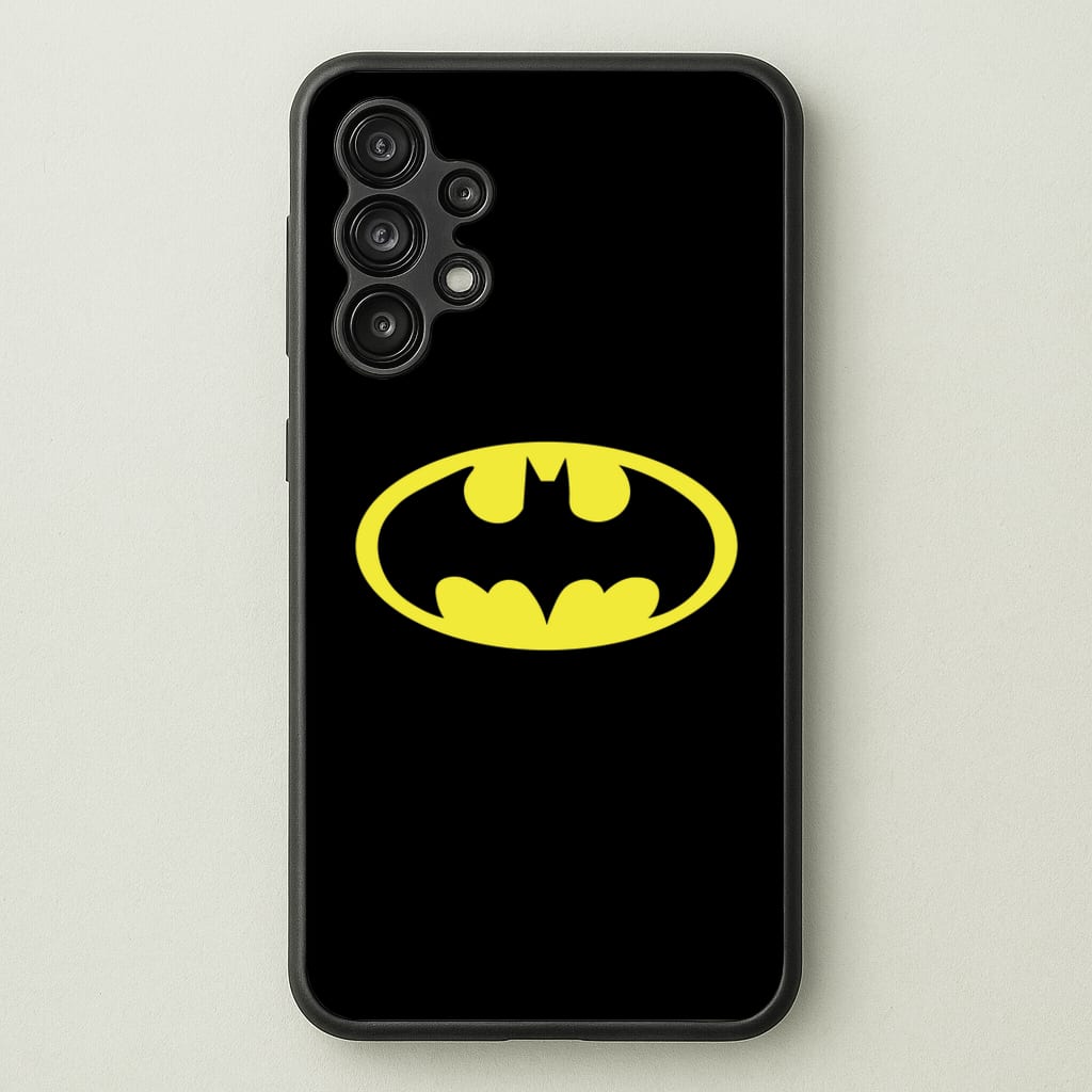Black Bat Superhero Logo - Batman Phone Case for Galaxy A13