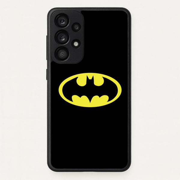 Black Bat Superhero Logo - Batman Phone Case for Galaxy A53