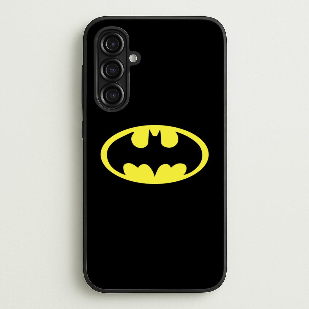 Black Bat Superhero Logo - Batman Phone Case for Galaxy A16