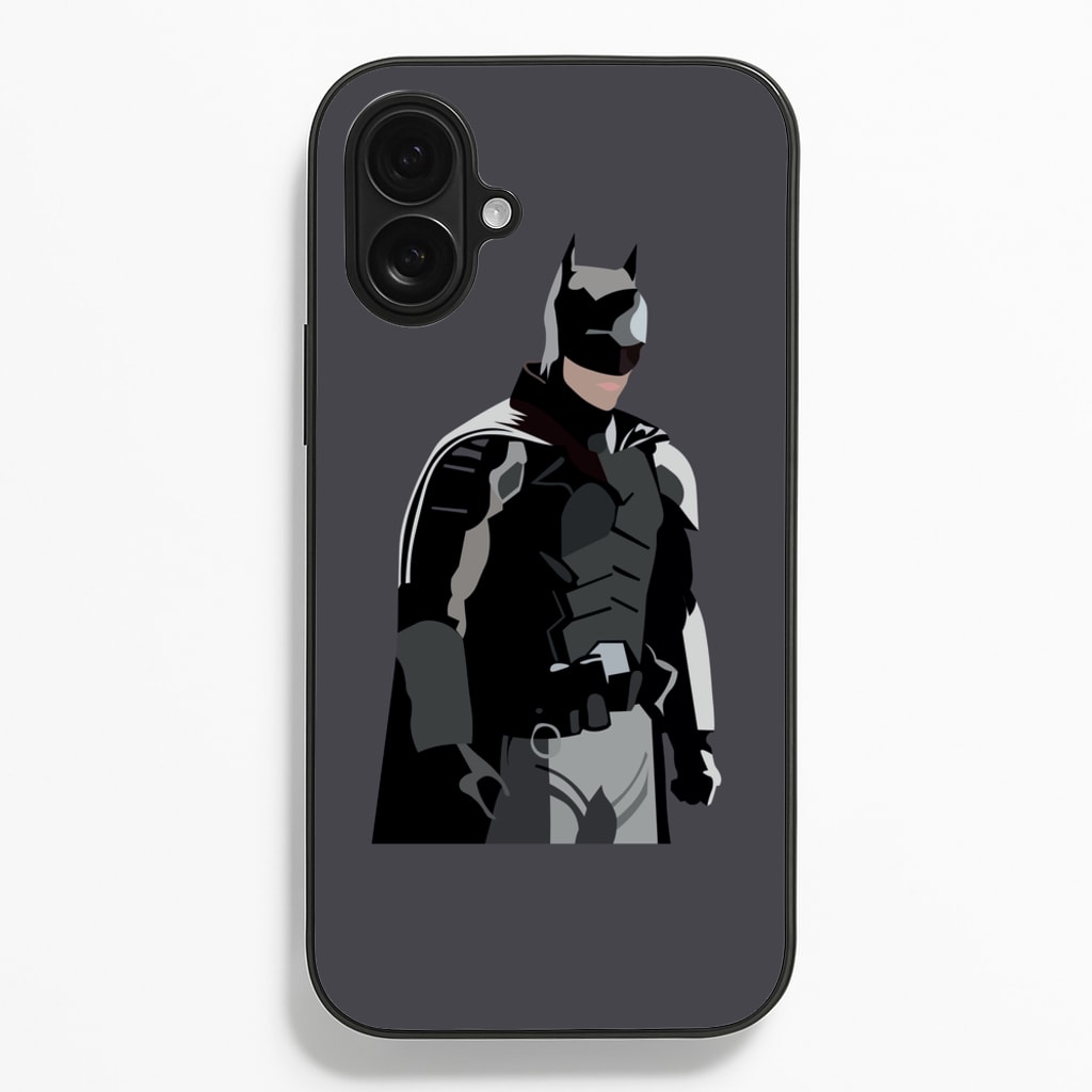 Black Bat Superhero Phone Case