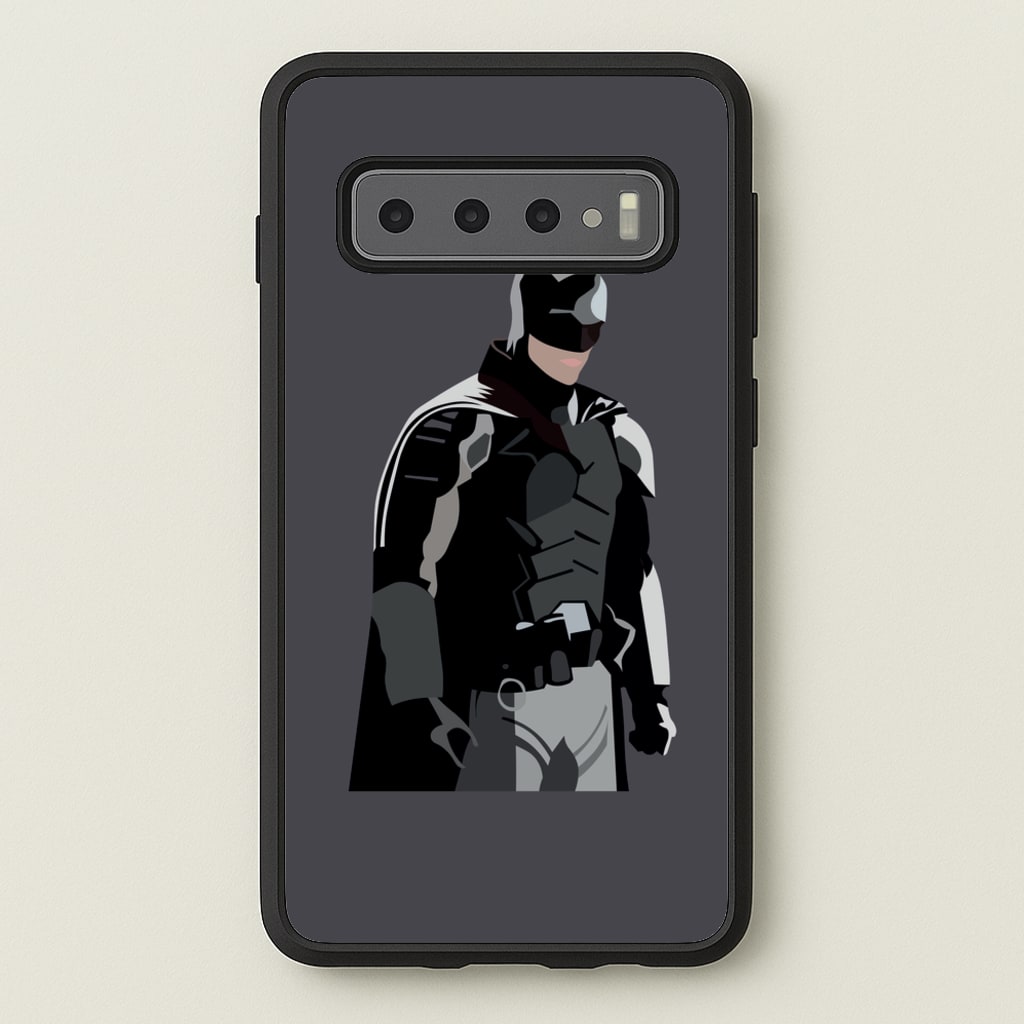 Black Bat Superhero - Batman Phone Case for Galaxy S10