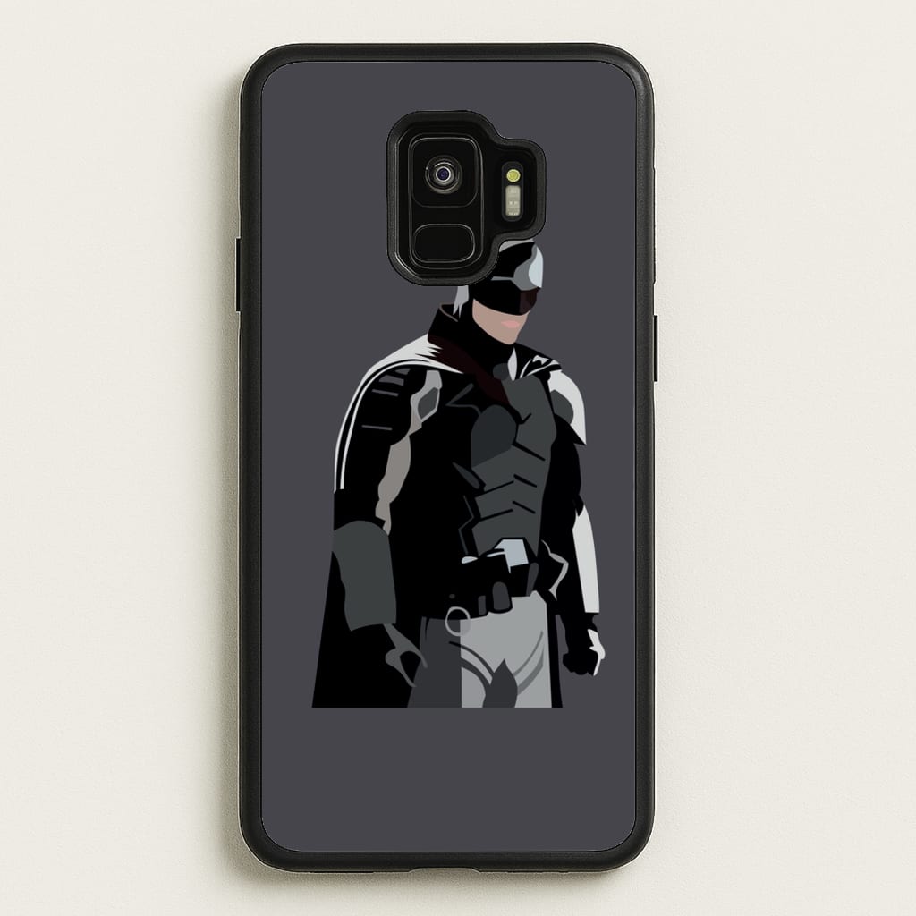 Black Bat Superhero - Batman Phone Case for Galaxy S9
