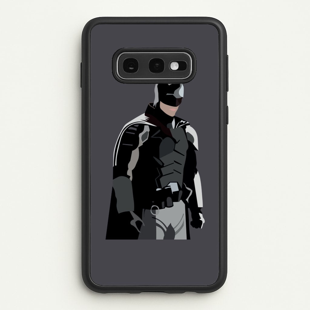 Black Bat Superhero - Batman Phone Case for Galaxy S10e