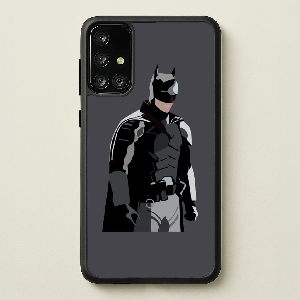 Black Bat Superhero - Batman Phone Case for Galaxy A71