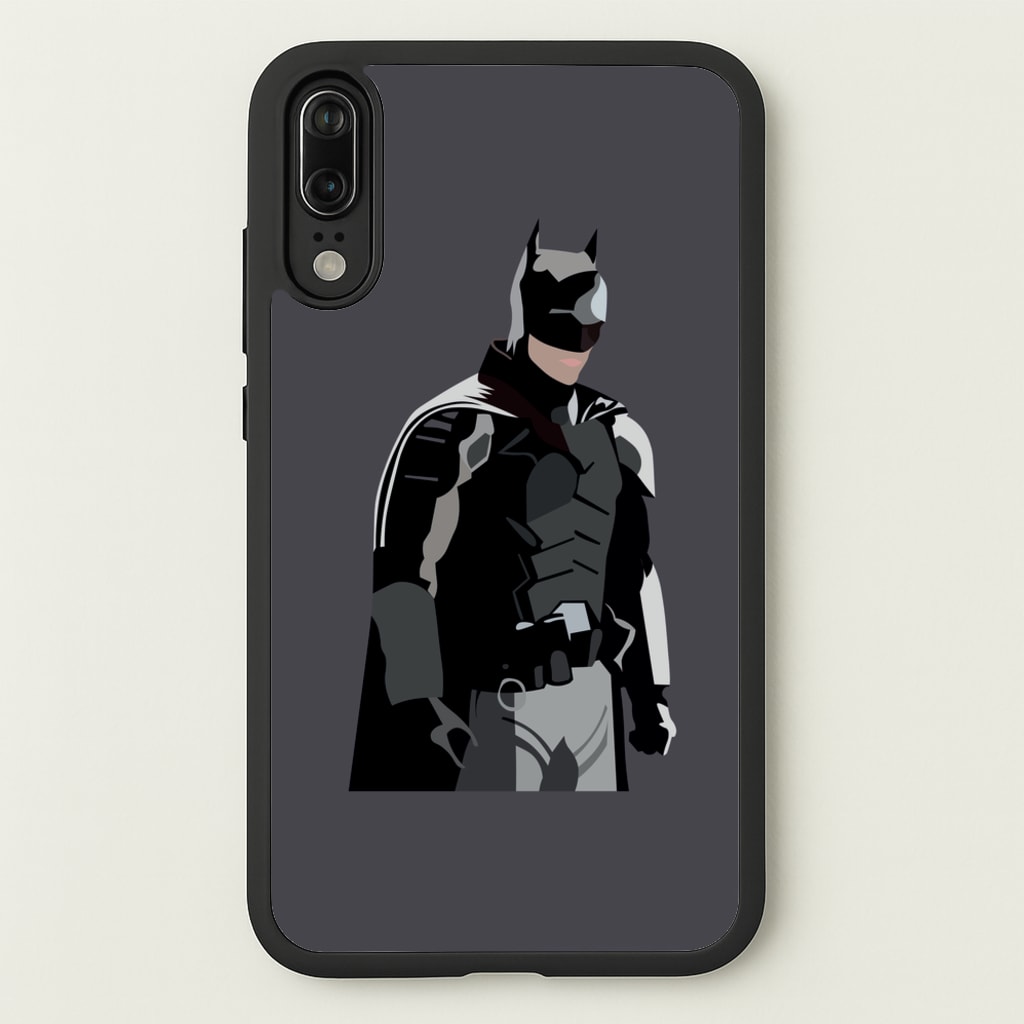 Black Bat Superhero - Batman Phone Case for Huawei P20
