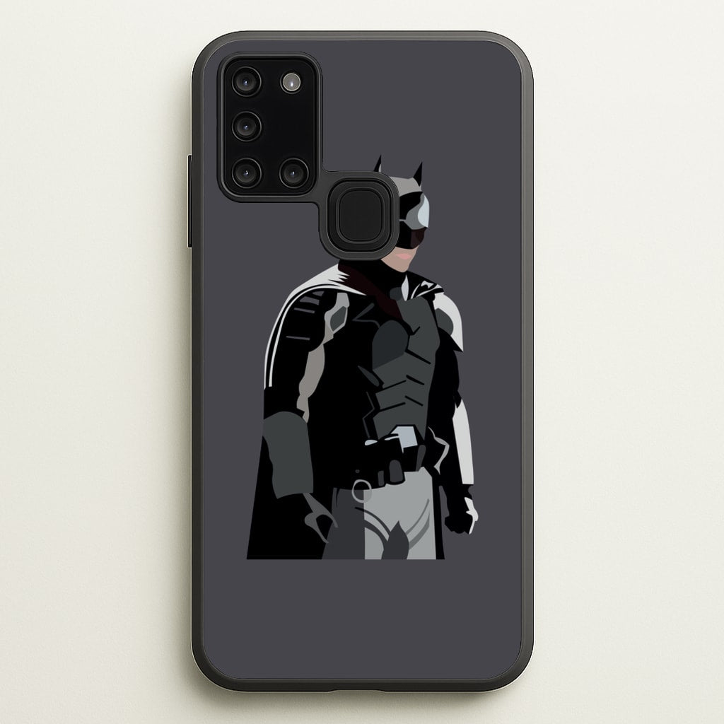 Black Bat Superhero - Batman Phone Case for Galaxy A21s