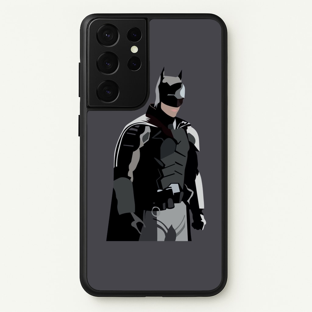 Black Bat Superhero - Batman Phone Case for Galaxy S21 Ultra