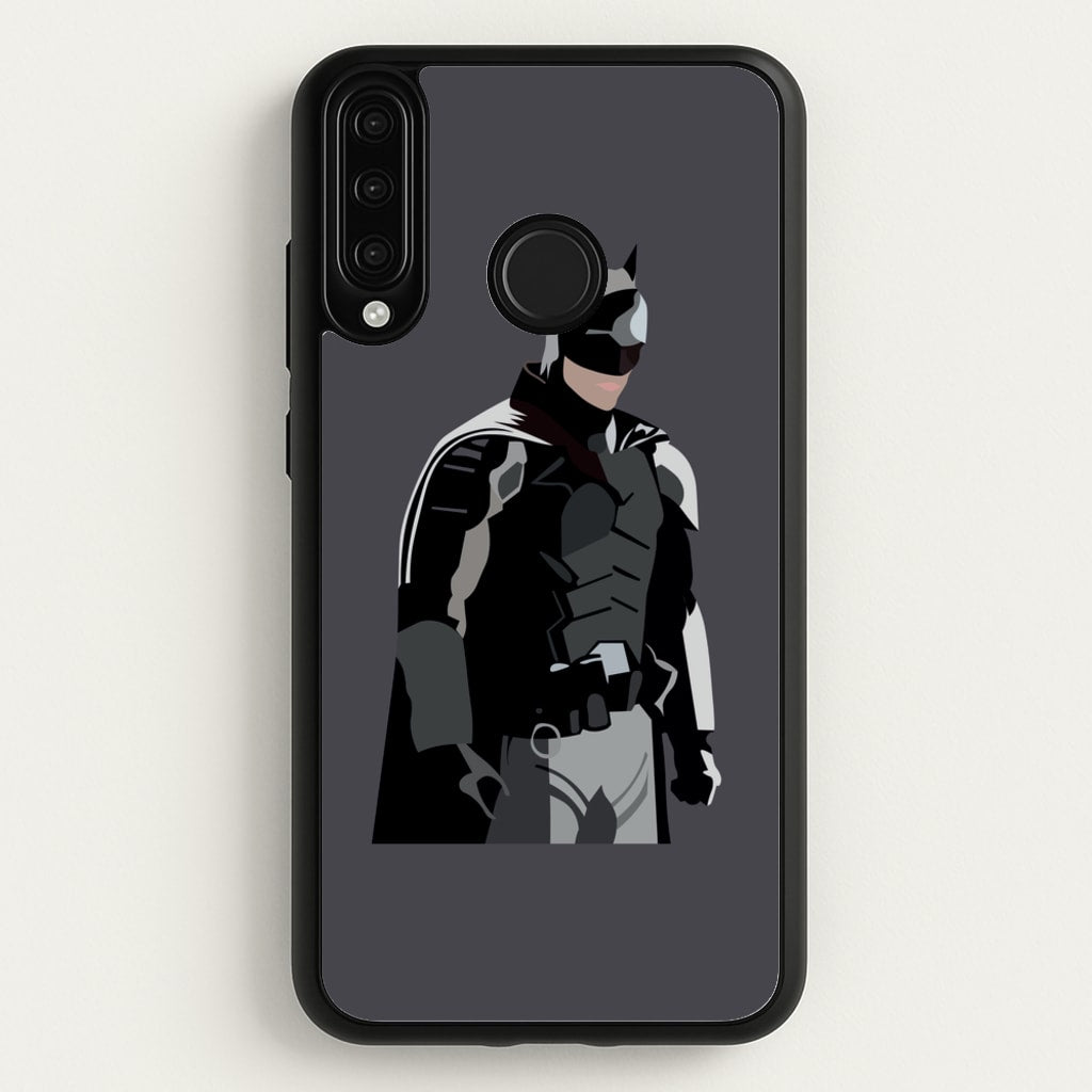 Black Bat Superhero - Batman Phone Case for Huawei P30 Lite