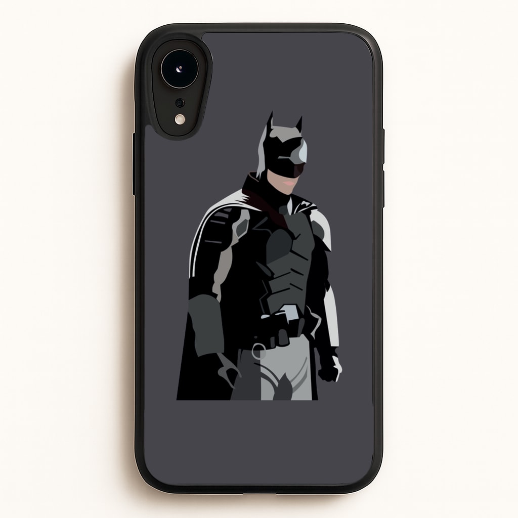 Black Bat Superhero - Batman Phone Case for iPhone XR