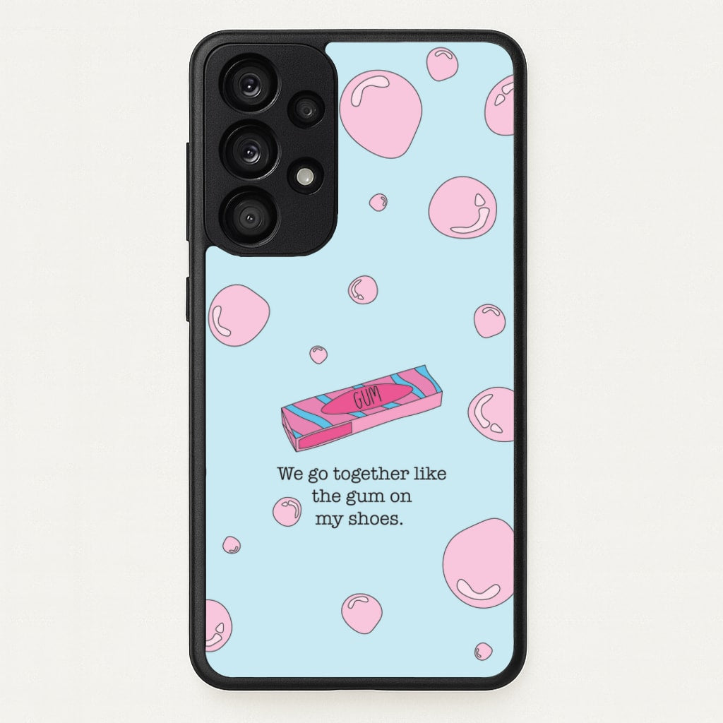 The Gum On My Shoes - Beabadoobee Phone Case for Galaxy A53