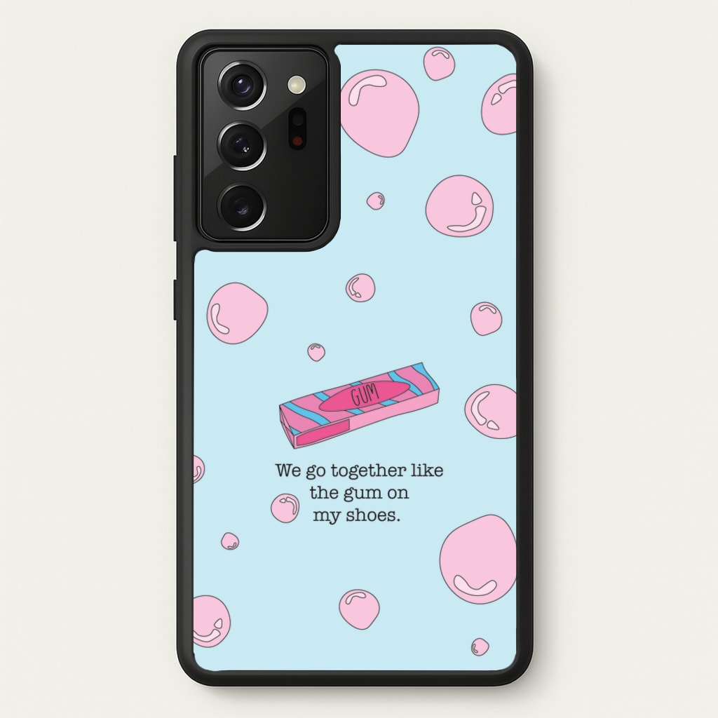 The Gum On My Shoes - Beabadoobee Phone Case for Galaxy Note 20 Ultra
