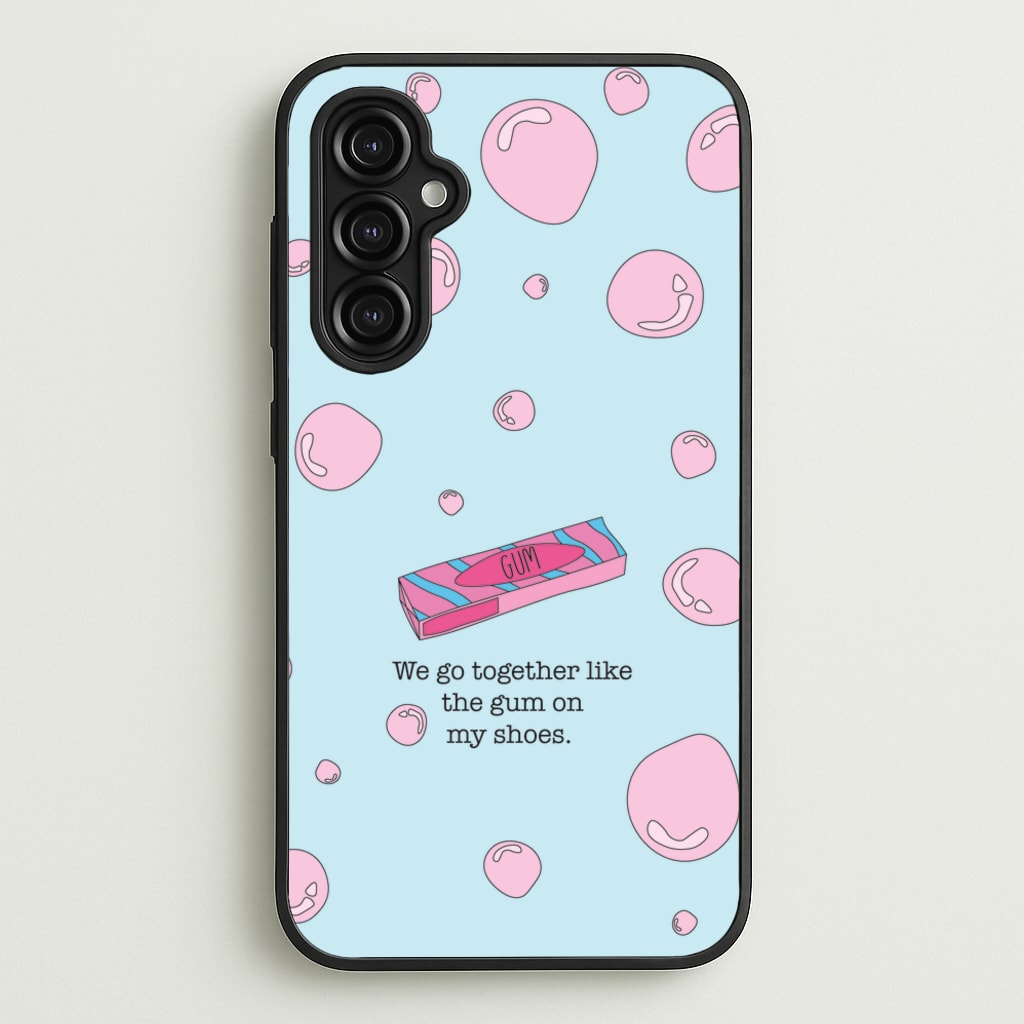 The Gum On My Shoes - Beabadoobee Phone Case for Galaxy A14