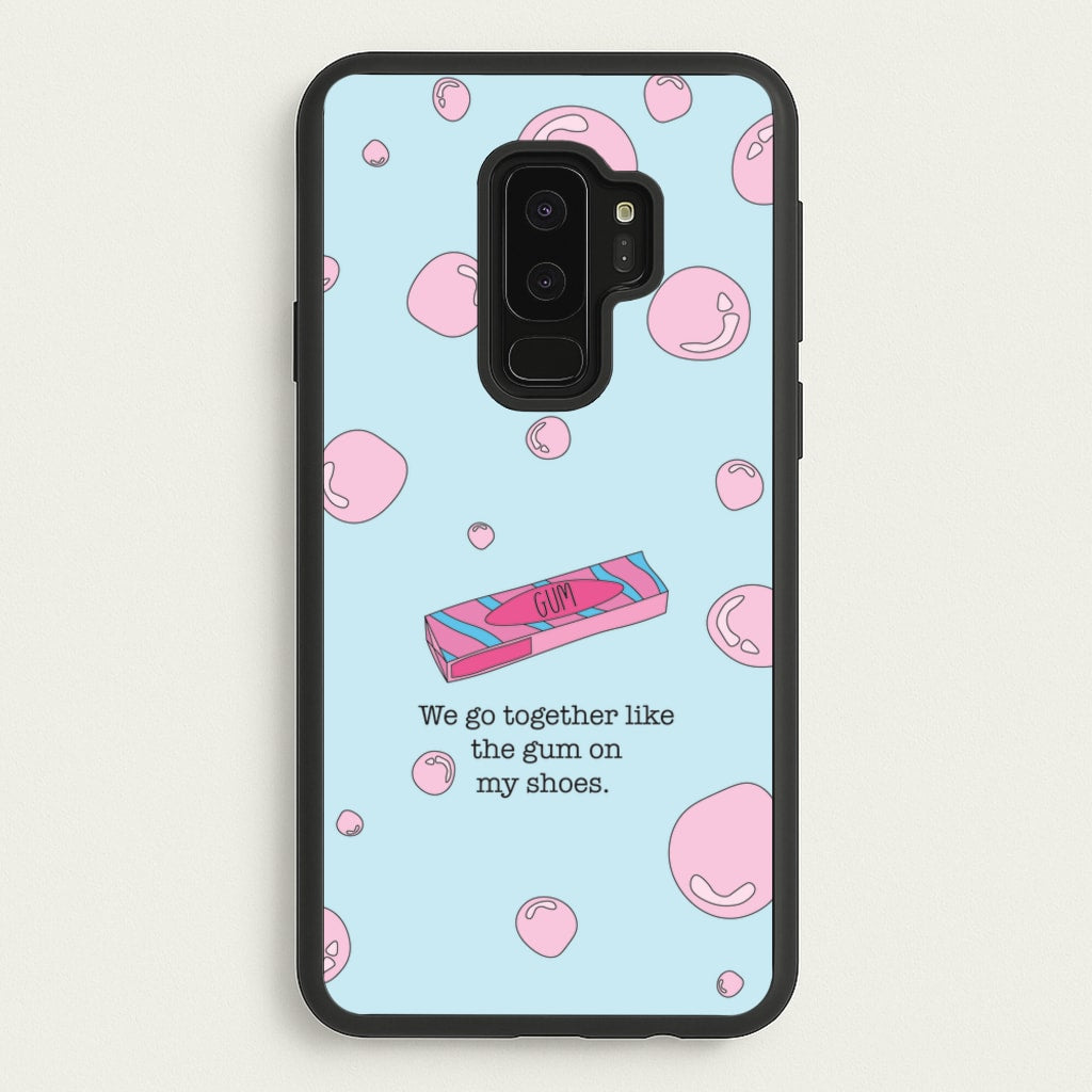 The Gum On My Shoes - Beabadoobee Phone Case for Galaxy S9 Plus