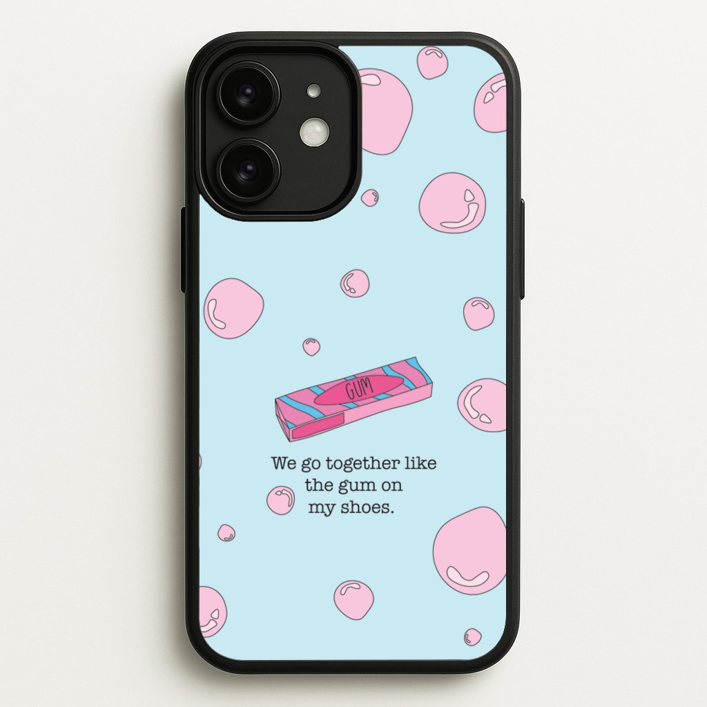 The Gum On My Shoes - Beabadoobee Phone Case for iPhone 11
