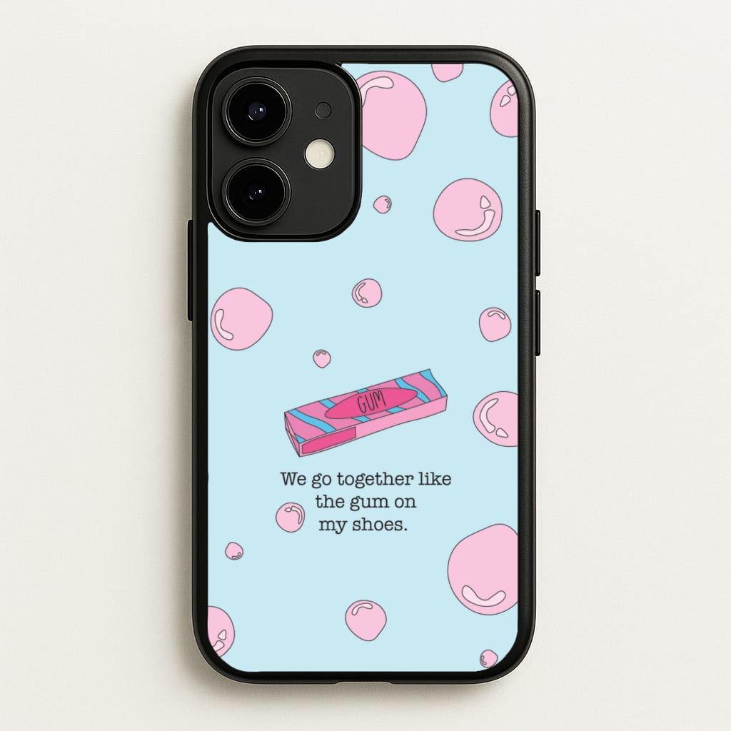 The Gum On My Shoes - Beabadoobee Phone Case for iPhone 12 Mini