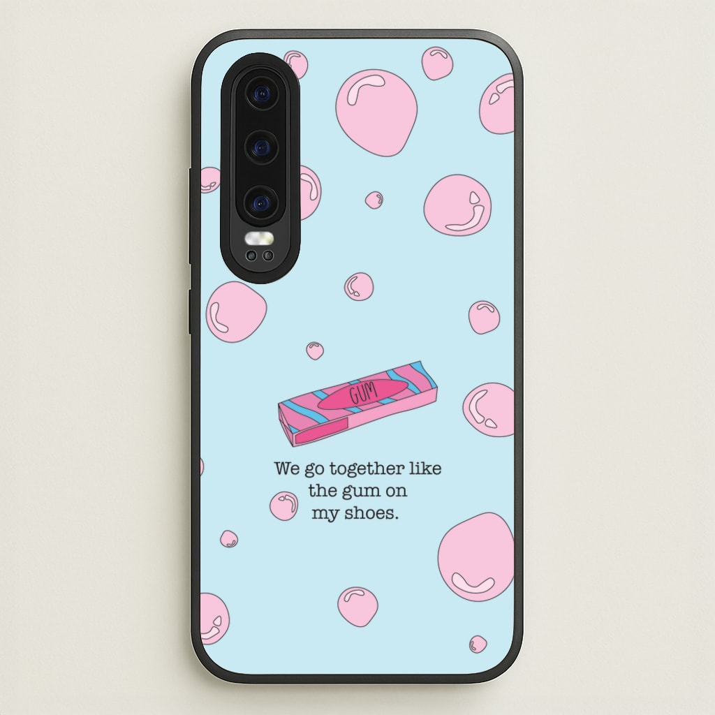 The Gum On My Shoes - Beabadoobee Phone Case for Huawei P30