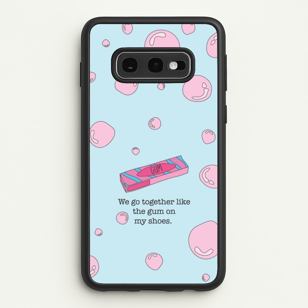 The Gum On My Shoes - Beabadoobee Phone Case for Galaxy S10e