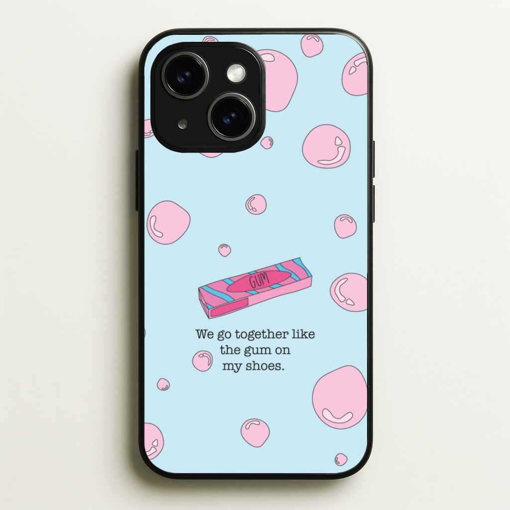 The Gum On My Shoes - Beabadoobee Phone Case for iPhone 15 Plus