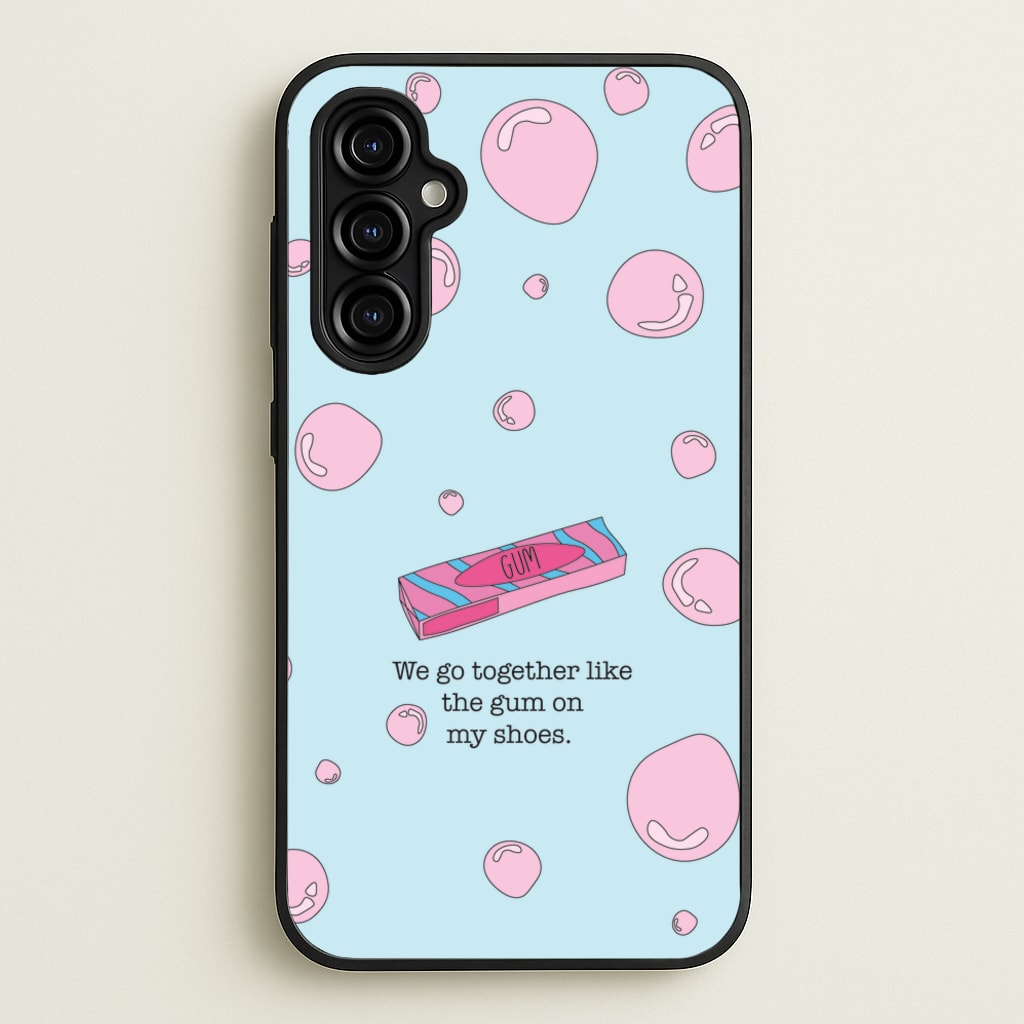 The Gum On My Shoes - Beabadoobee Phone Case for Galaxy A54