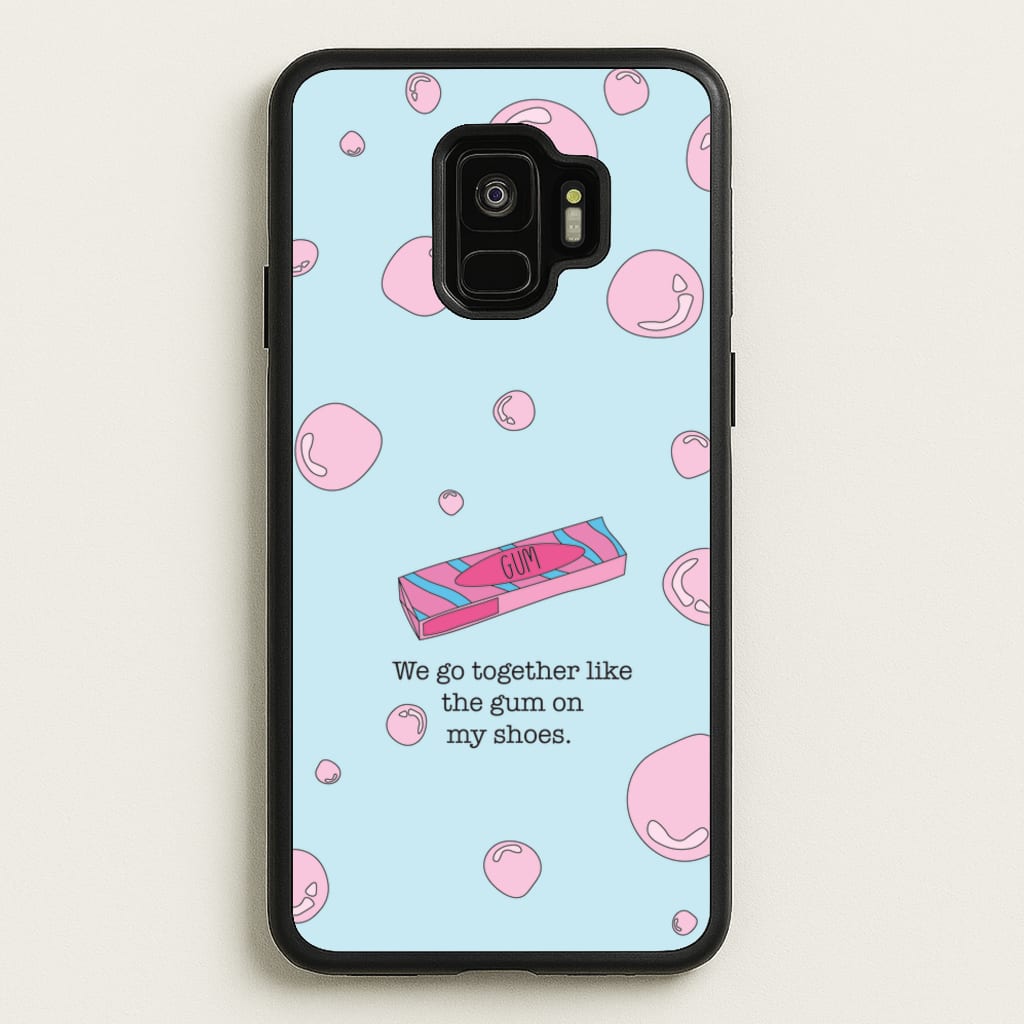 The Gum On My Shoes - Beabadoobee Phone Case for Galaxy S9