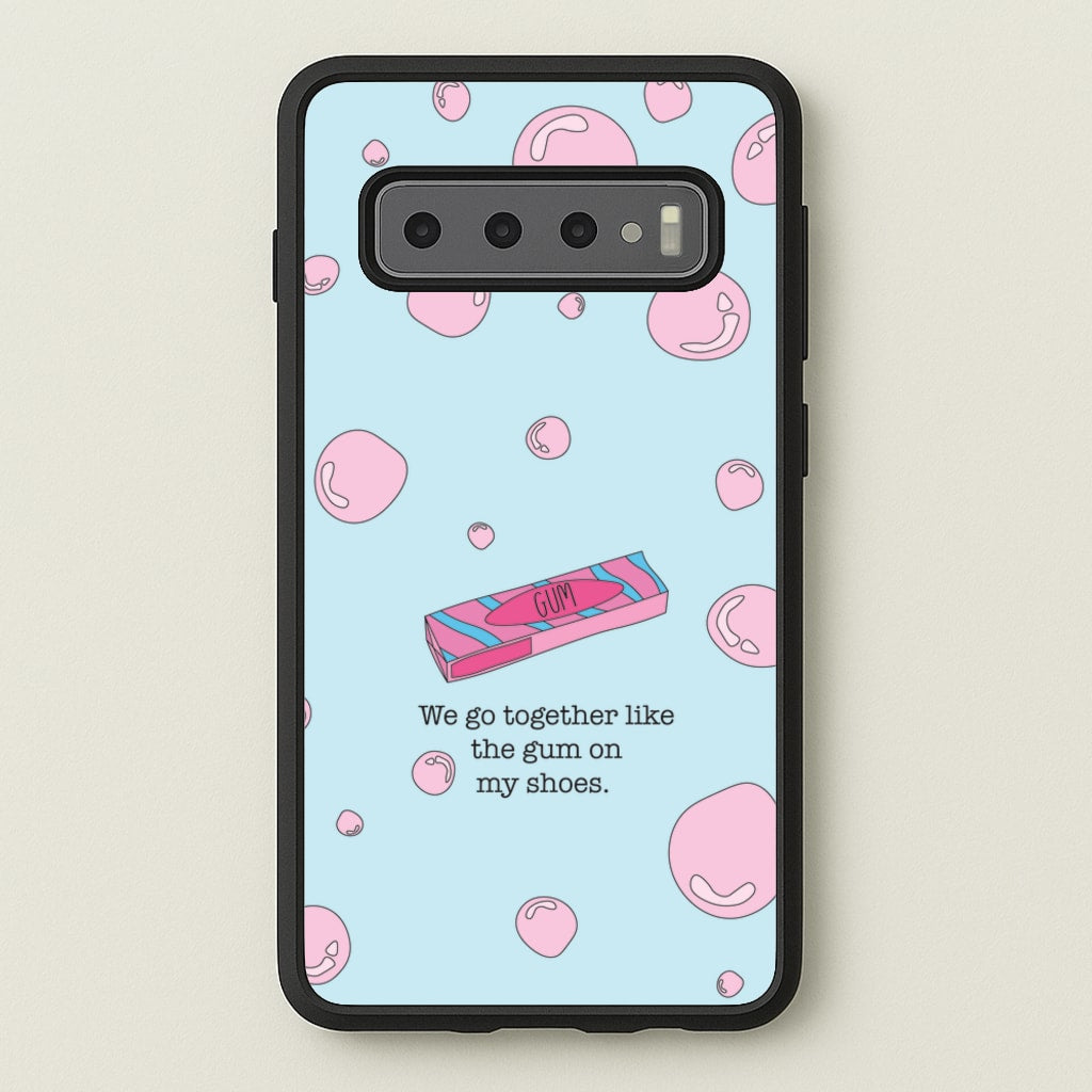 The Gum On My Shoes - Beabadoobee Phone Case for Galaxy S10 Plus