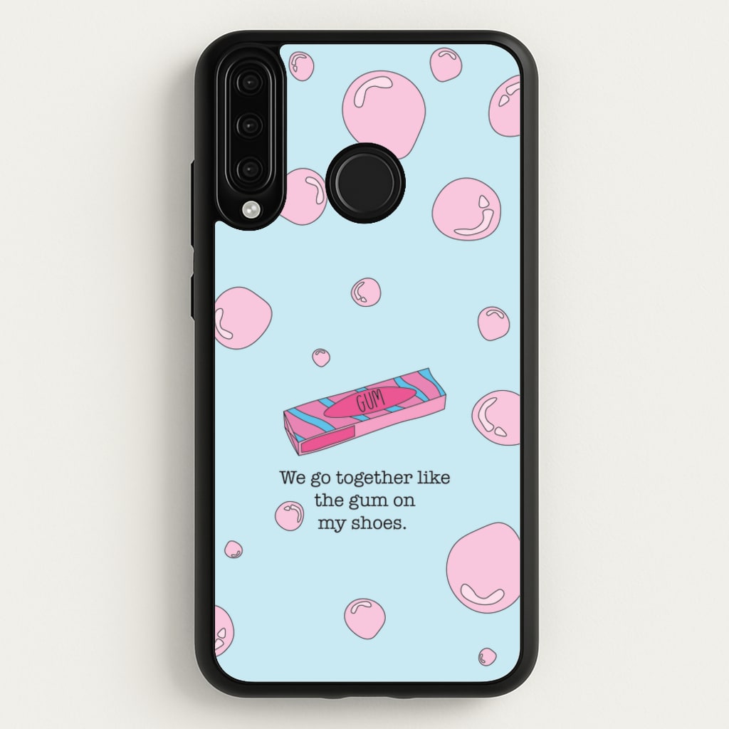 The Gum On My Shoes - Beabadoobee Phone Case for Huawei P30 Lite