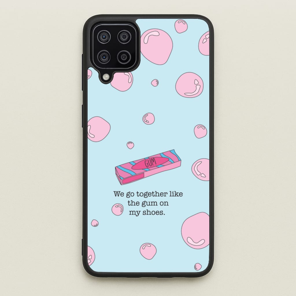 The Gum On My Shoes - Beabadoobee Phone Case for Galaxy A12
