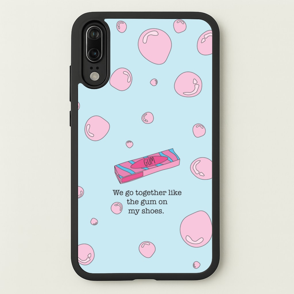The Gum On My Shoes - Beabadoobee Phone Case for Huawei P20