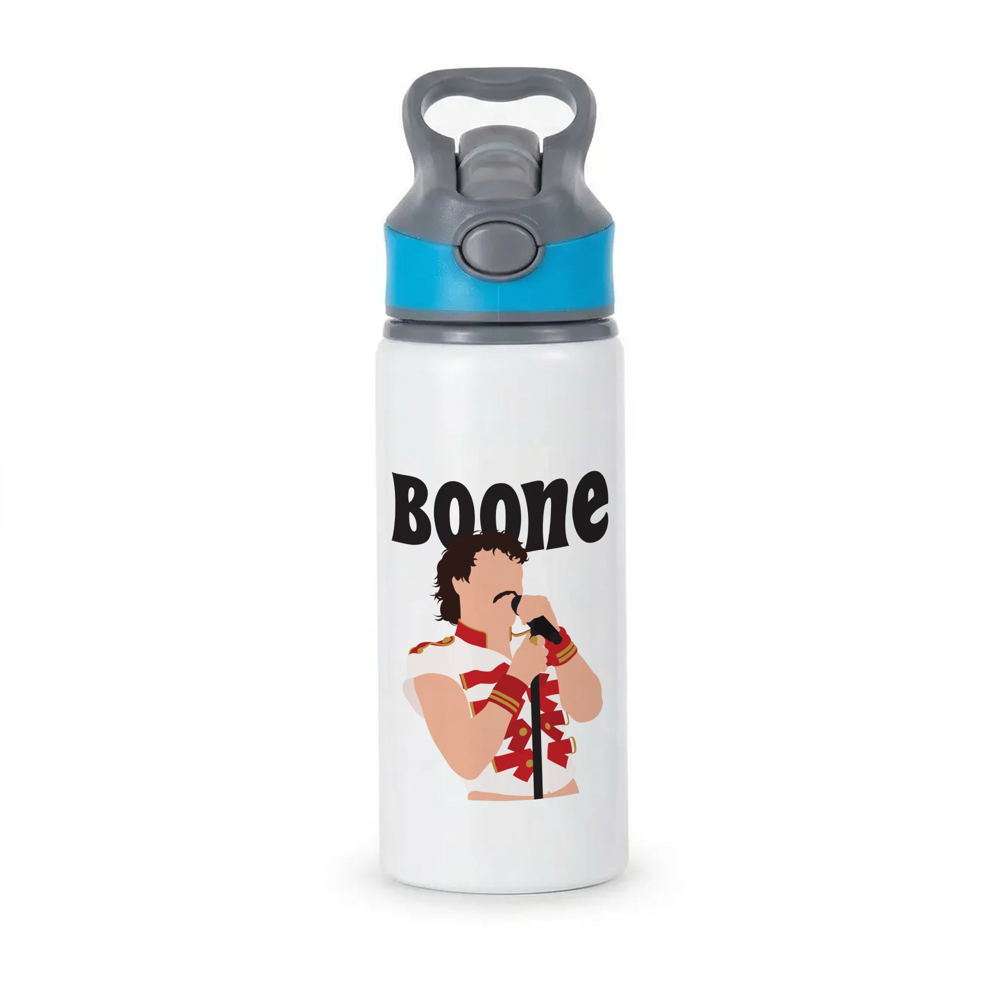 Boone Coachella Outfit Active Water Bottle - Blue