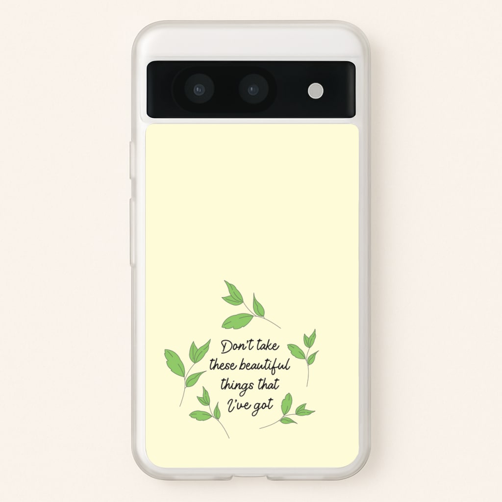 Don't Take These Beautiful Things That I've Got - Benson Boone Phone Case for Google Pixel 8a