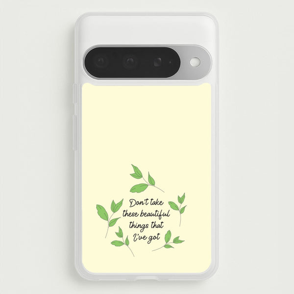 Don't Take These Beautiful Things That I've Got Phone Case for Google Pixel 10 Pro XL