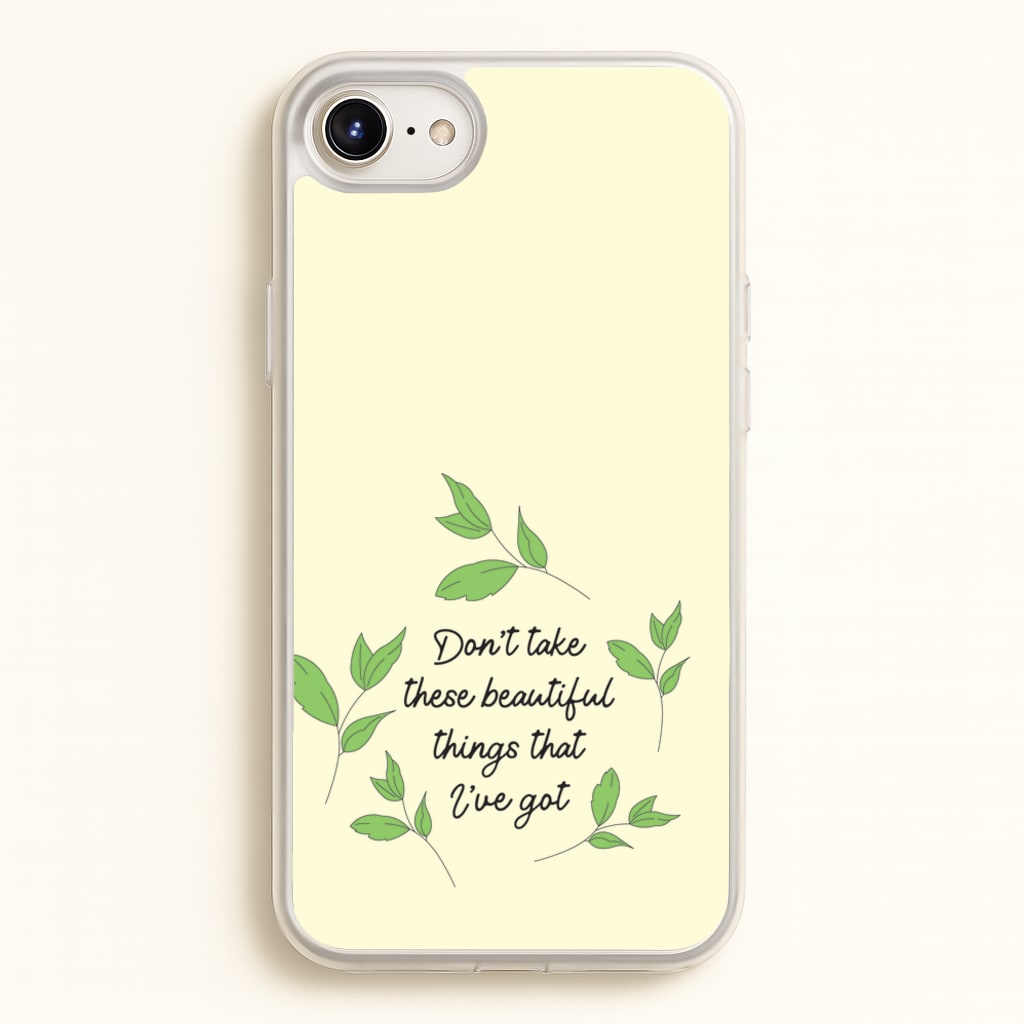 Don't Take These Beautiful Things That I've Got - Benson Boone Phone Case for iPhone 6 / 7 / 8 / SE