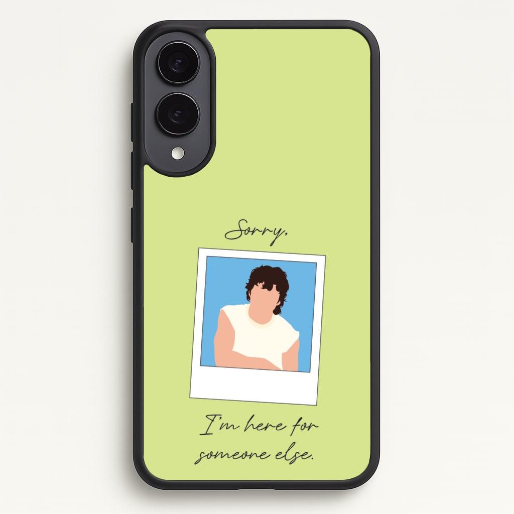 Sorry, I'm Here For Someone Else - Benson Boone Phone Case for Galaxy S25 Edge