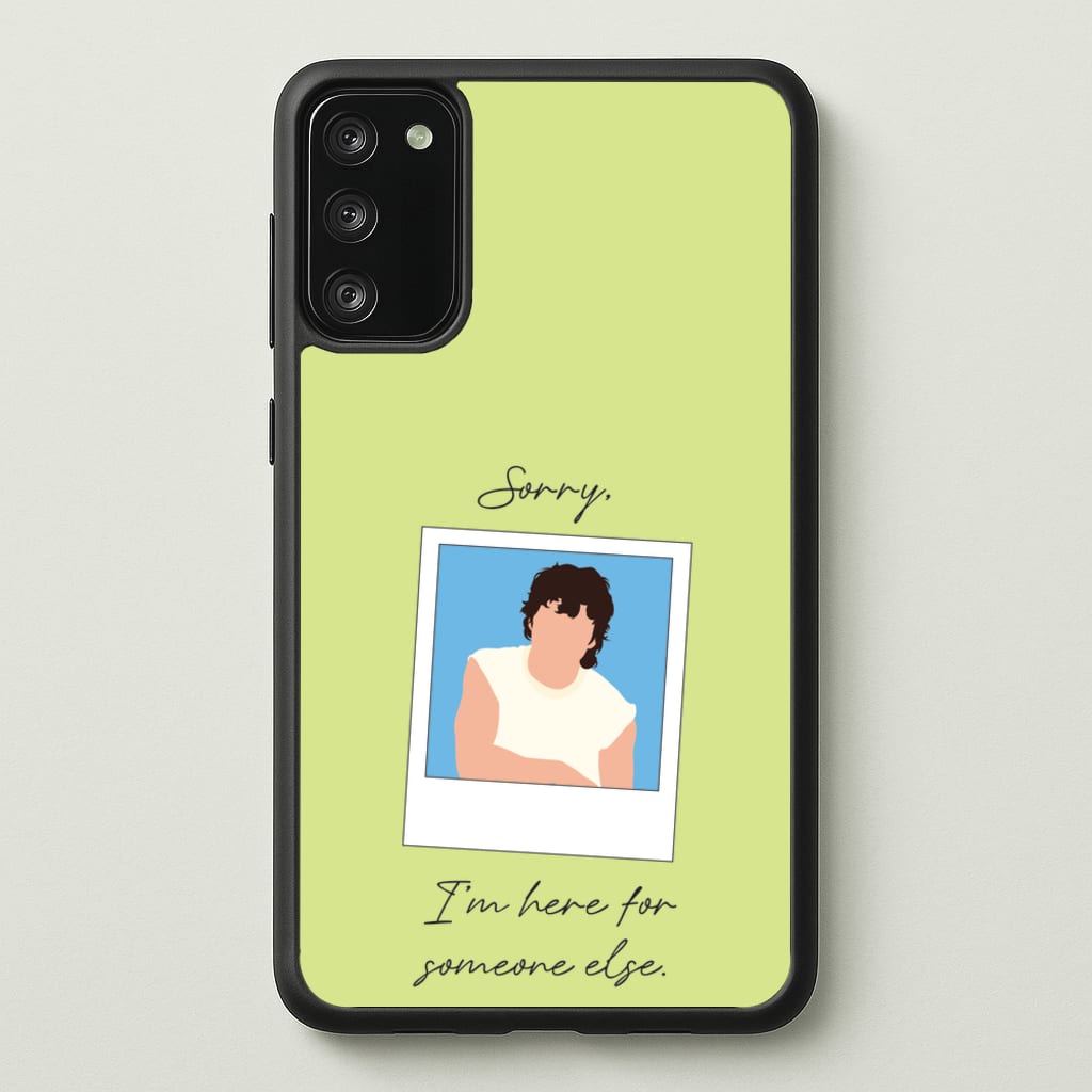 Sorry, I'm Here For Someone Else - Benson Boone Phone Case for Galaxy A41