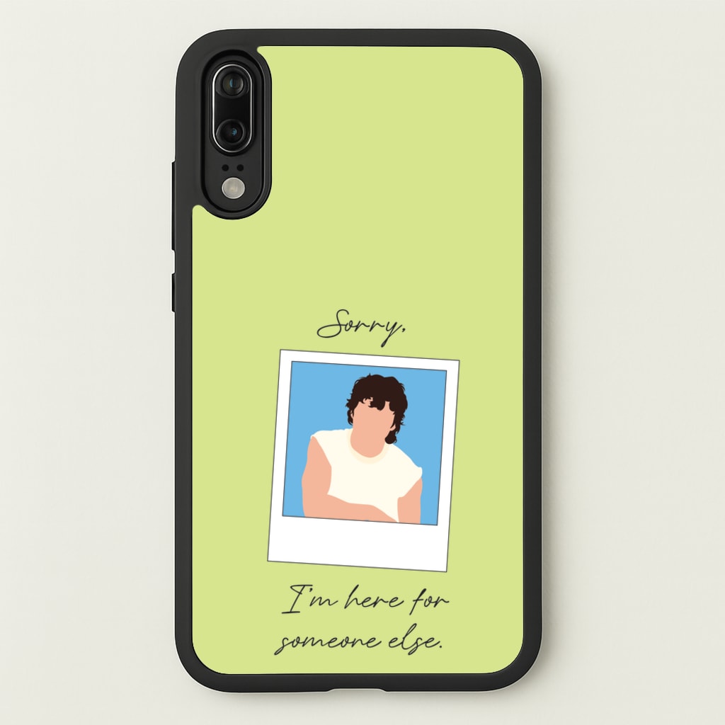 Sorry, I'm Here For Someone Else - Benson Boone Phone Case for Huawei P20