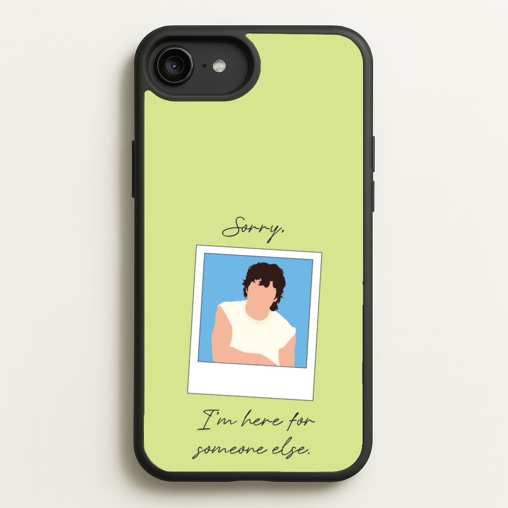 Sorry, I'm Here For Someone Else - Benson Boone Phone Case for iPhone 6 Plus / 7 Plus / 8 Plus