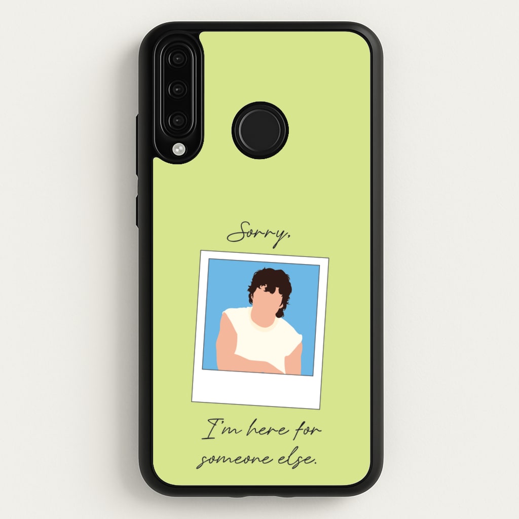 Sorry, I'm Here For Someone Else - Benson Boone Phone Case for Huawei P30 Lite