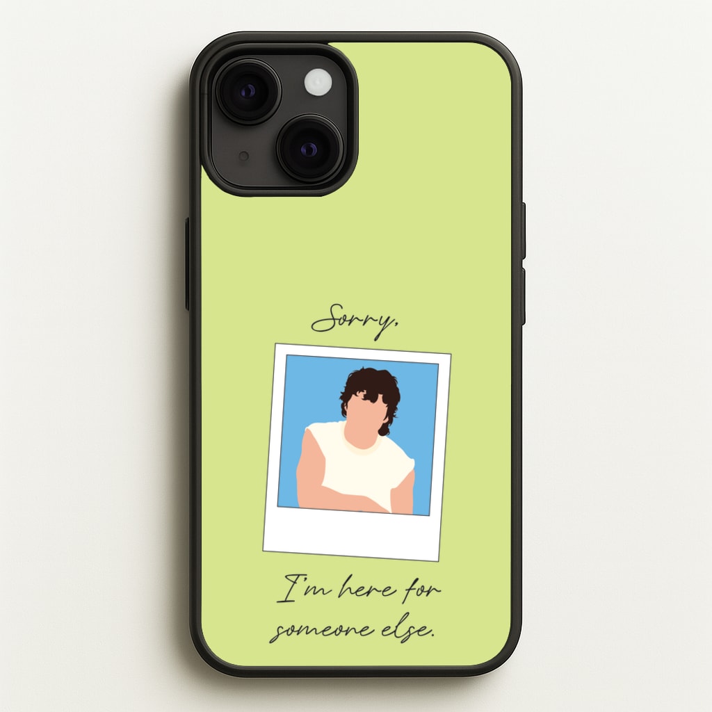 Sorry, I'm Here For Someone Else - Benson Boone Phone Case for iPhone 13 Mini