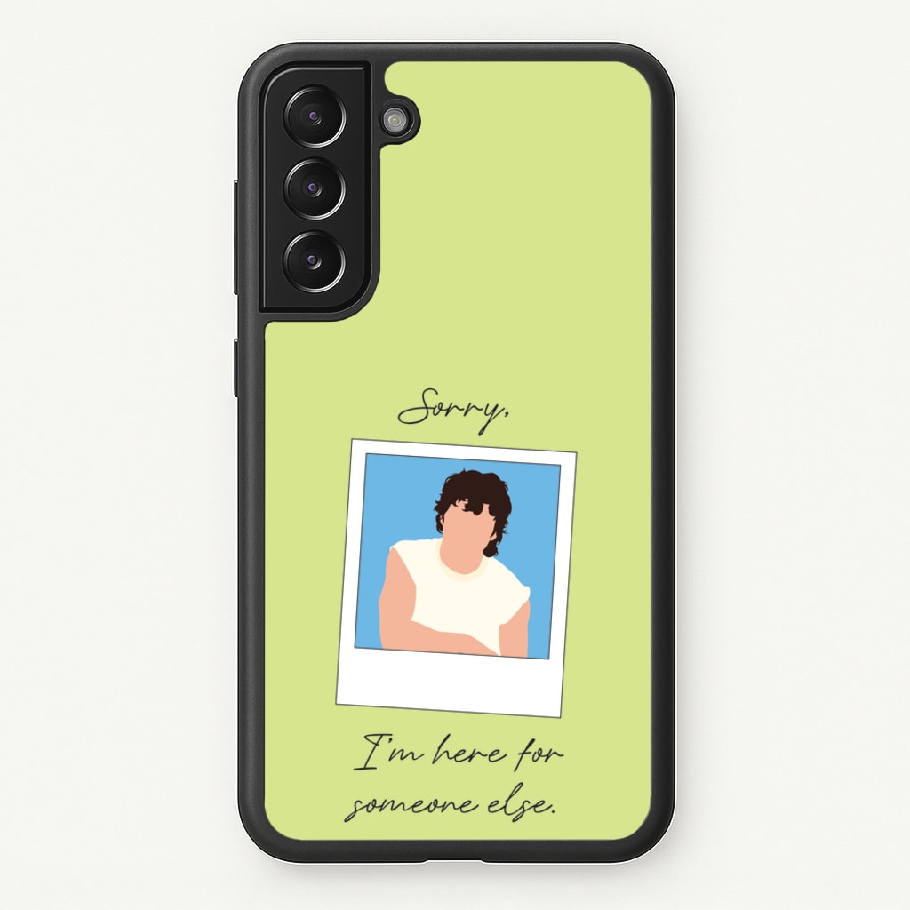 Sorry, I'm Here For Someone Else - Benson Boone Phone Case for Galaxy S22 Plus