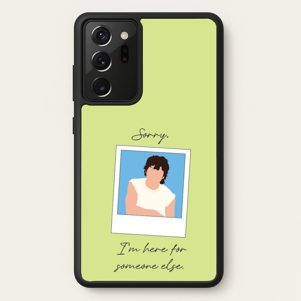Sorry, I'm Here For Someone Else - Benson Boone Phone Case for Galaxy Note 20 Ultra