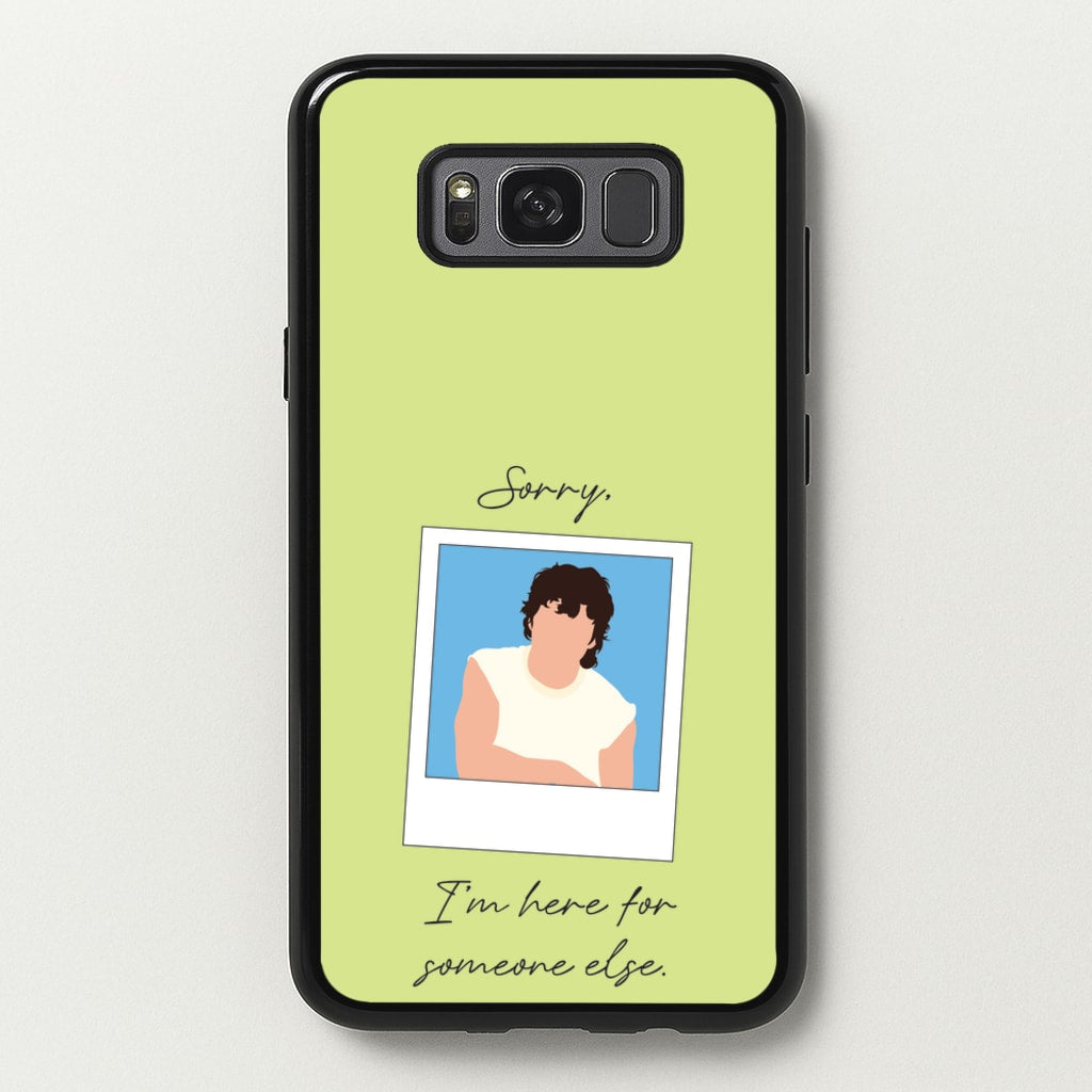 Sorry, I'm Here For Someone Else - Benson Boone Phone Case for Galaxy S8 Plus
