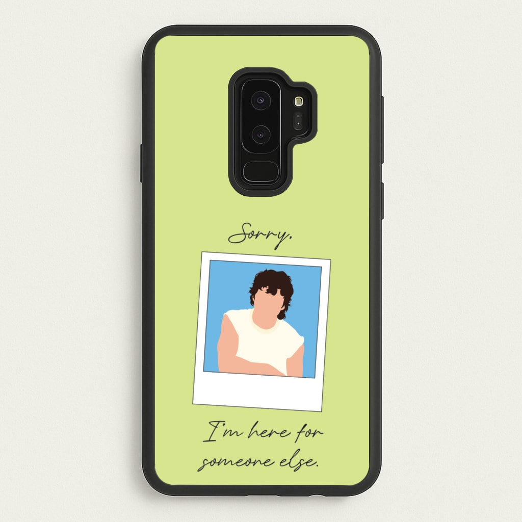 Sorry, I'm Here For Someone Else - Benson Boone Phone Case for Galaxy S9 Plus