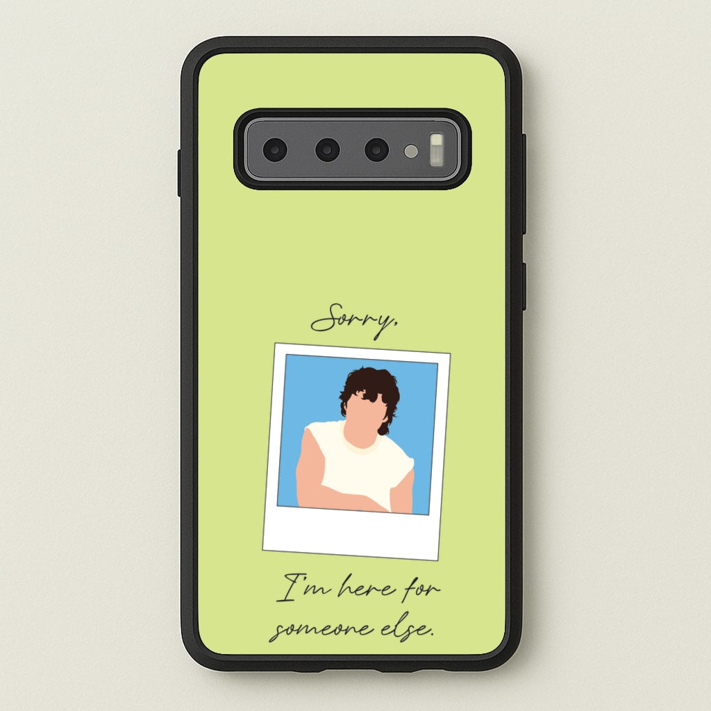 Sorry, I'm Here For Someone Else - Benson Boone Phone Case for Galaxy S10