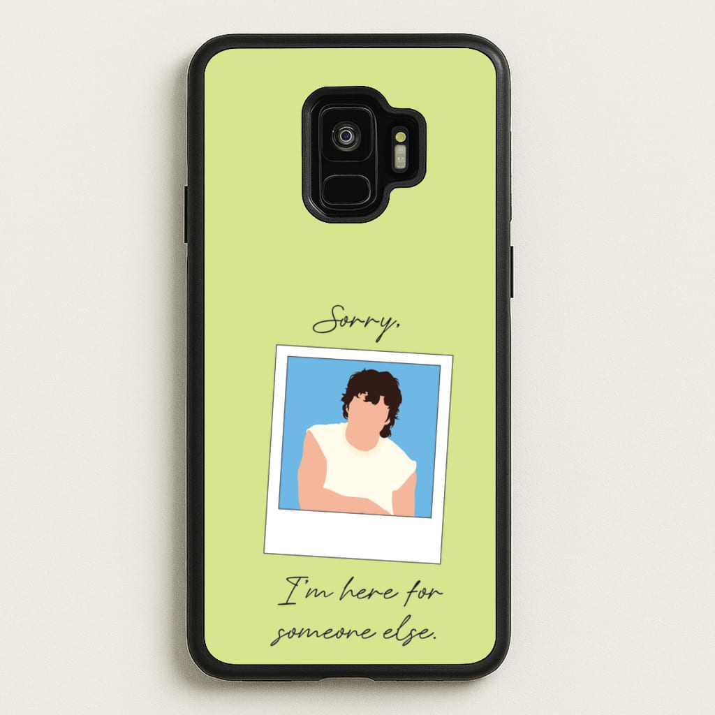 Sorry, I'm Here For Someone Else - Benson Boone Phone Case for Galaxy S9