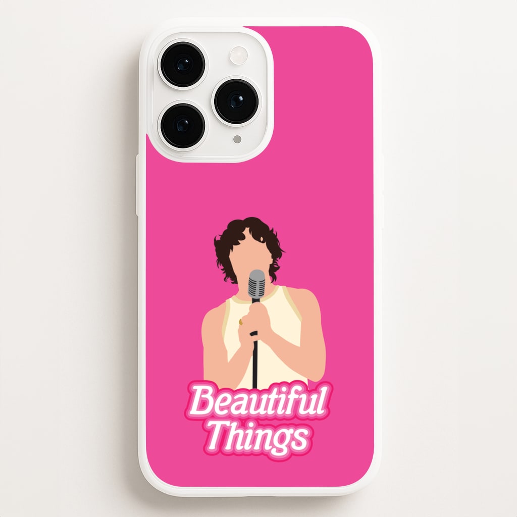 Neon Pink Beautiful Things - Benson Boone Phone Case for iPhone 16 Pro Max