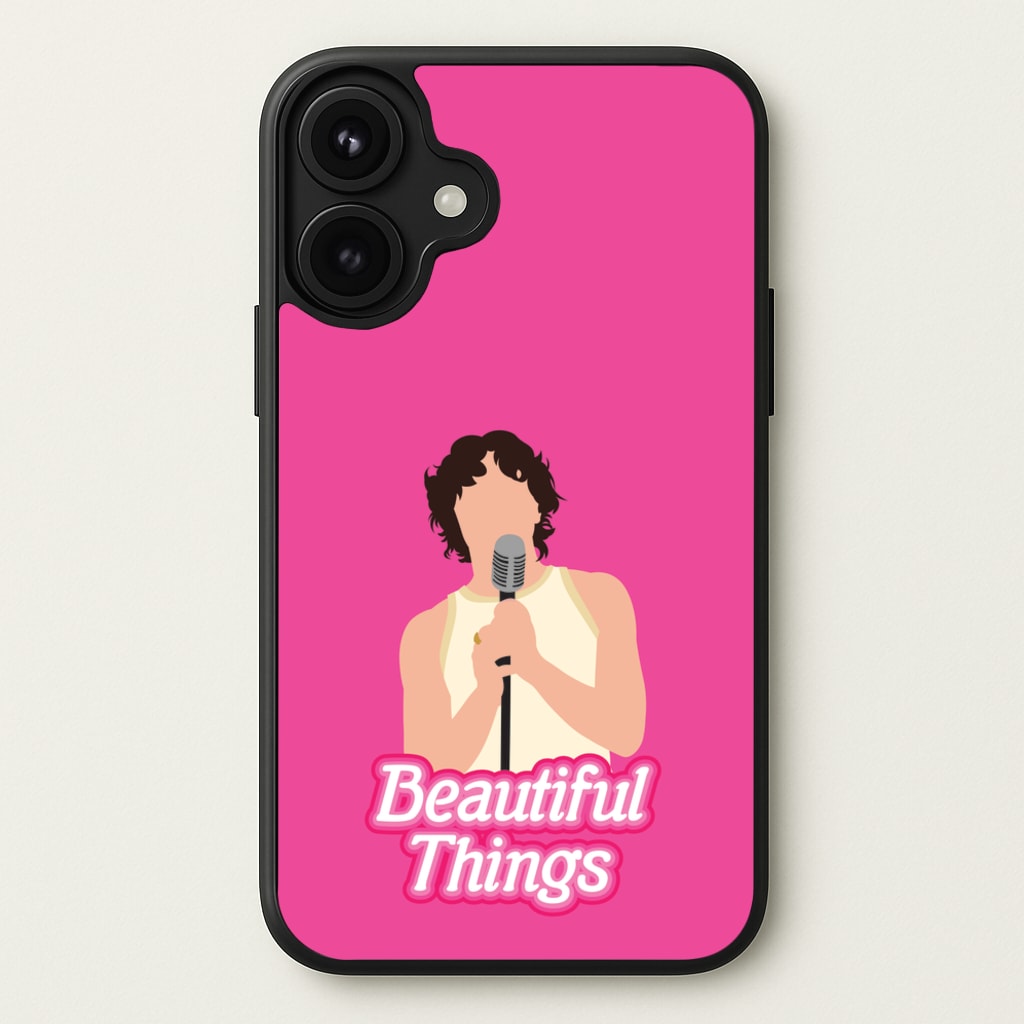Neon Pink Beautiful Things Phone Case for iPhone 17
