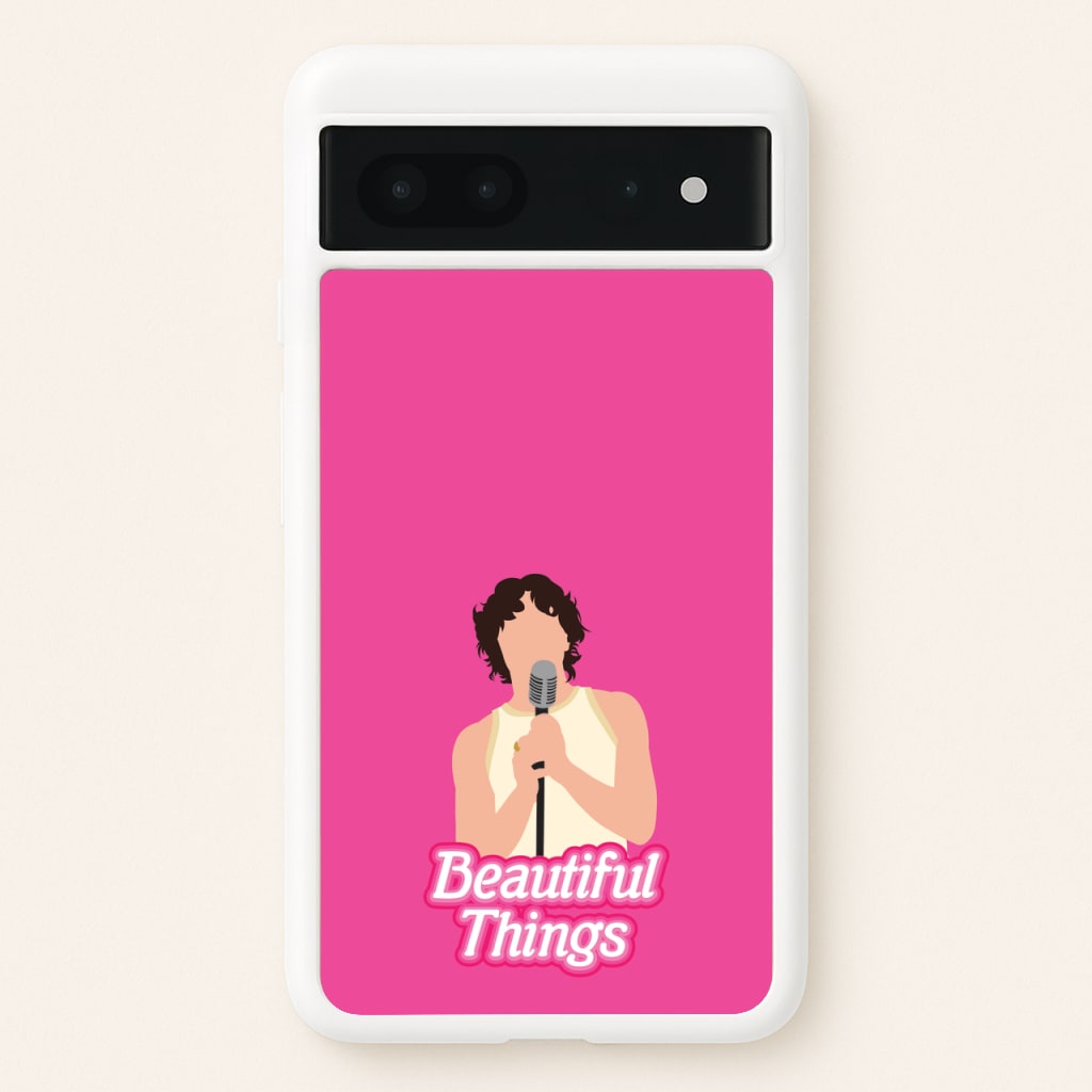 Neon Pink Beautiful Things - Benson Boone Phone Case for Google Pixel 7